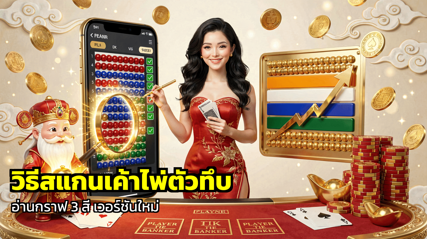 วิธีสแกนเค้าไพ่ตัวทึบ